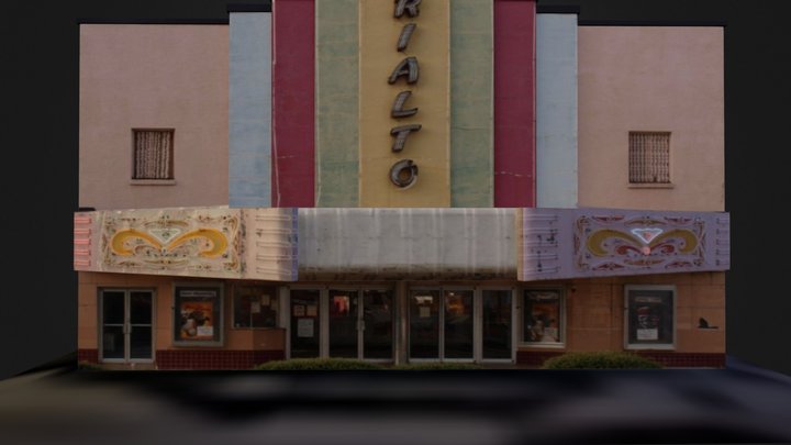 Rialto Theatre - Searcy, Arkansas.zip 3D Model