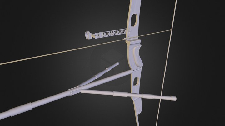 Archery Bow 3D Model