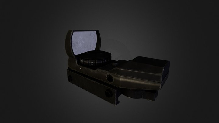 Red Dot Sight 3D Model