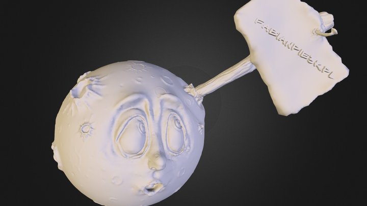 Moon 3D Model