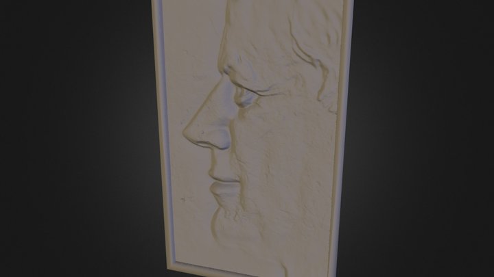 3D Scan JFK Coin PhoneScope 3D 3D Model