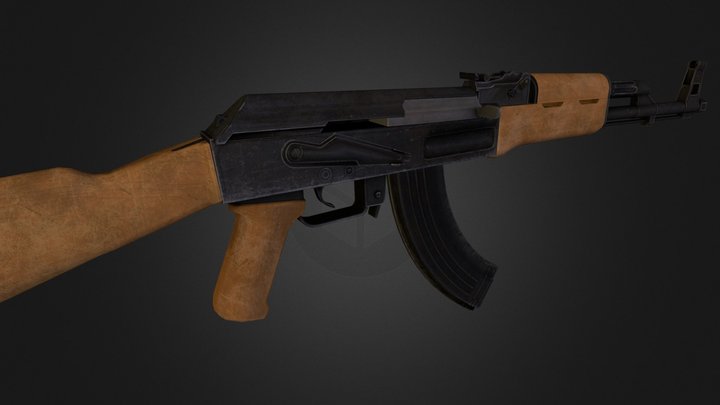 AK-47 3D Model