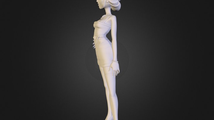 crowgirl.obj 3D Model