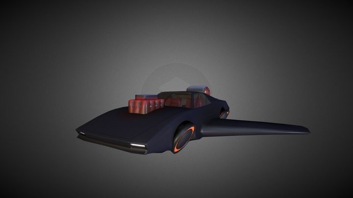 flying car 3D Model