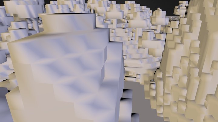 The Minecraft World 3D Model