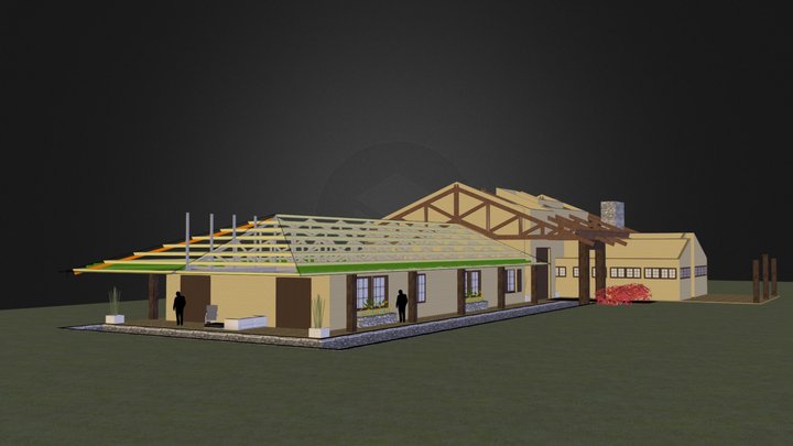 Fazenda Ycatu - s/ Telhado 3D Model