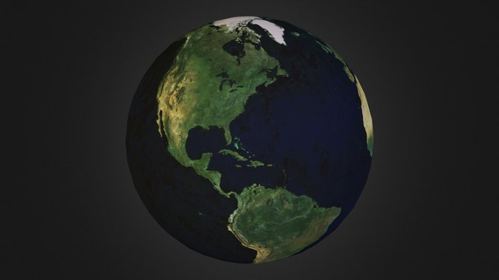 Globe Model 3D Model