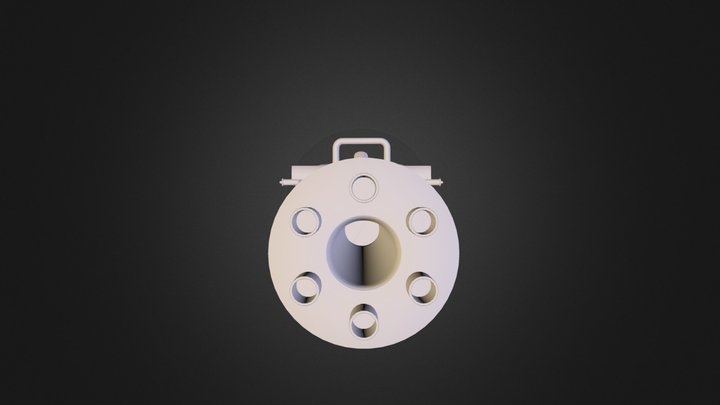 Mini Gun 3D Model