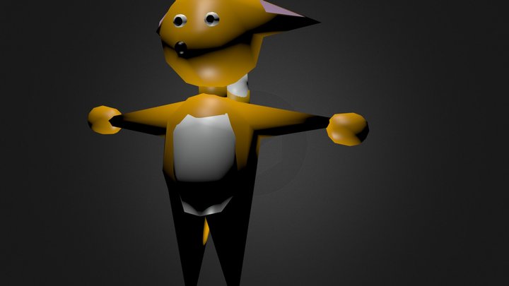 Janeeva the Fox.blend 3D Model