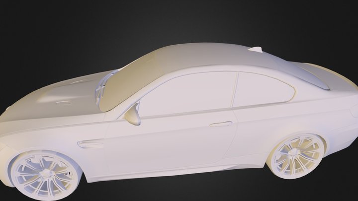 BMW M3 E92 3D Model