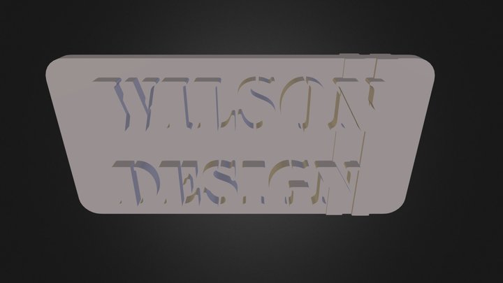 Logo Design 3D Model