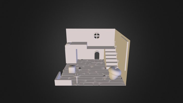 kabouter huis 3D Model