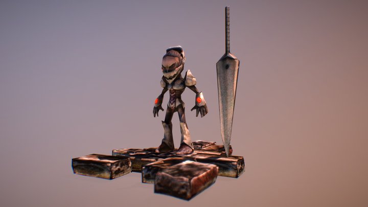 The Knight of 8 3D Model