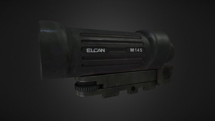 Elcan M145 3D Model