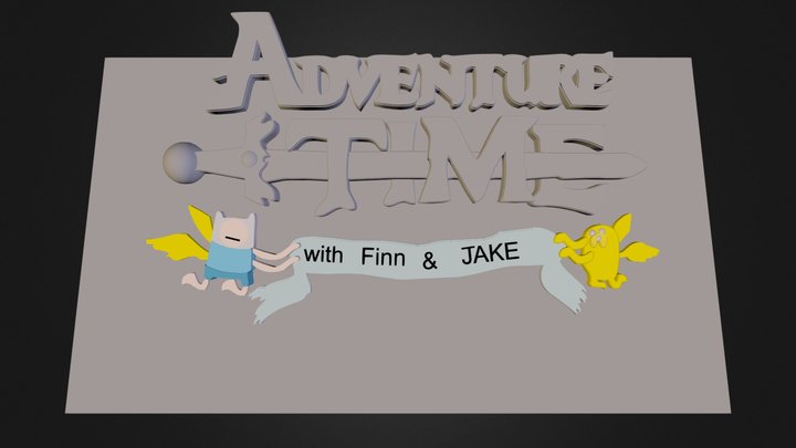 adventure time4_unity.3ds 3D Model