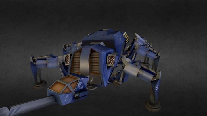 Rhino Beetle Mech 3D Model