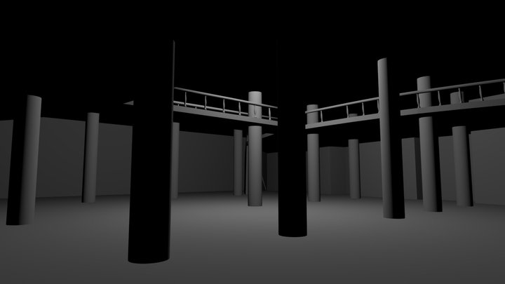 hall1 3D Model