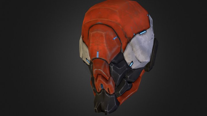 sentaihead.obj 3D Model