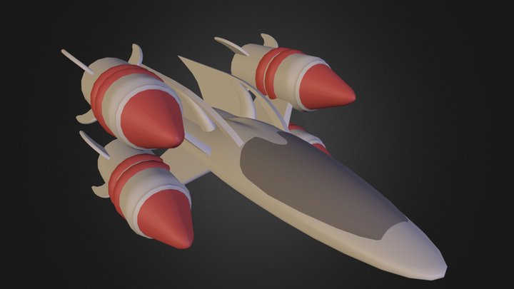 Clash'n'Slash Star-Fighter 3D Model