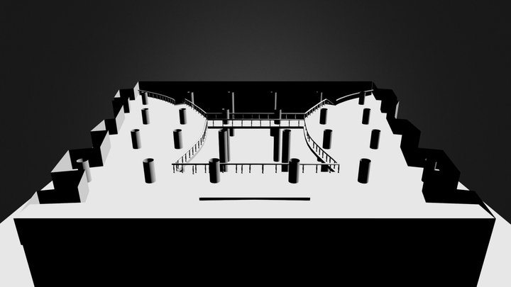 hall1 3D Model