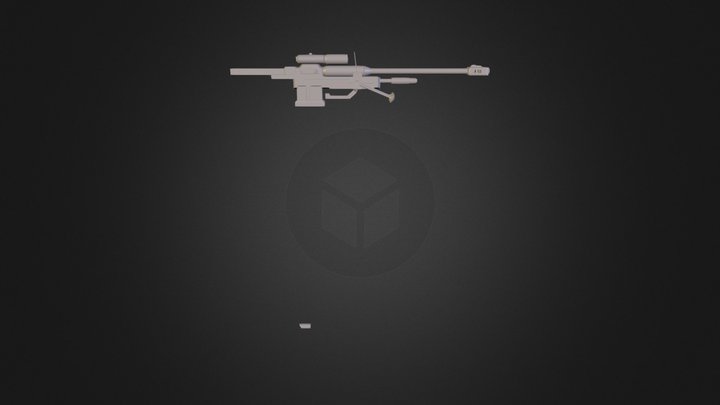 Halo3-50cal_Sniper_UNSC 3D Model