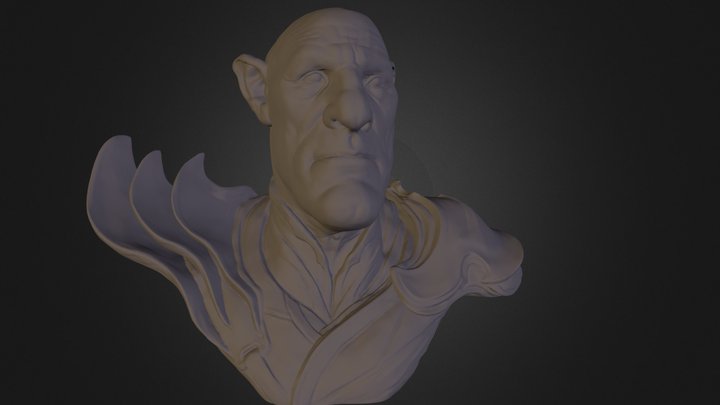 DUDEHeadSketchfab.OBJ 3D Model