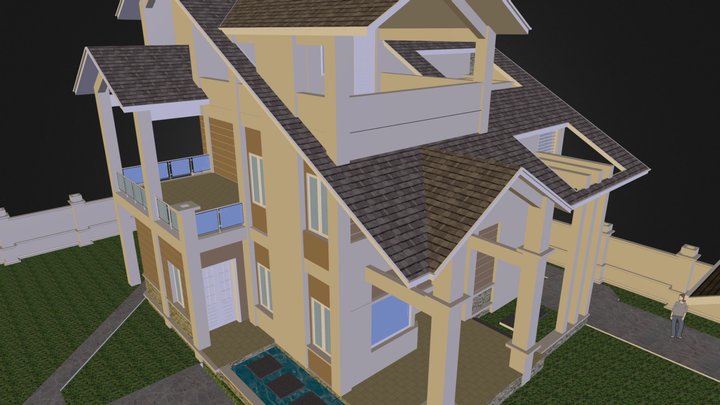 BietthuDongAnh 3D Model