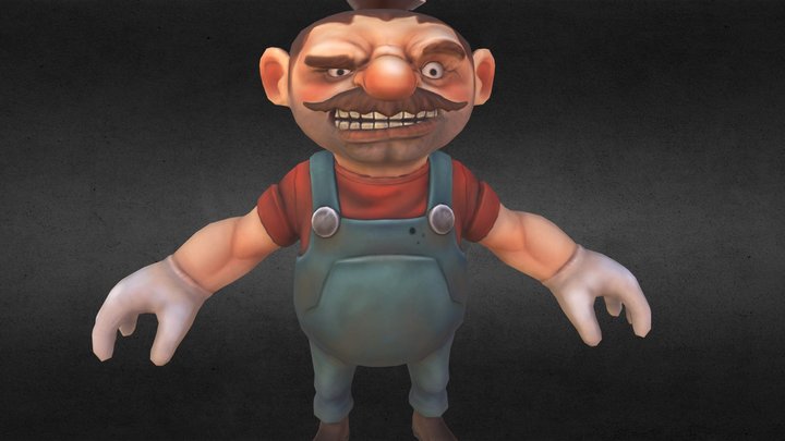 Mario 3D Model