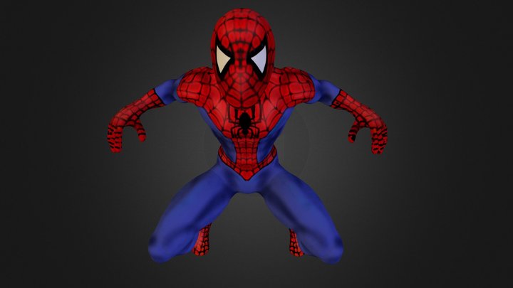 Spider-Man Classic-mesh.zip 3D Model