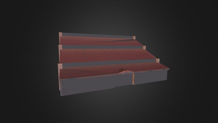 Pabellon Polideportivo de Cella 3D Model