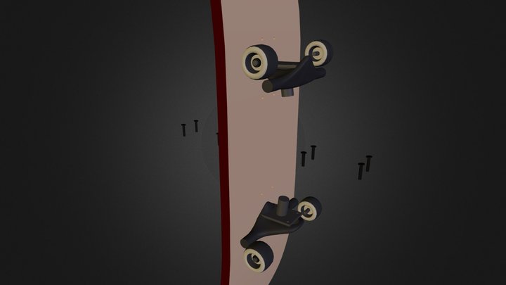 export_skate.FBX 3D Model