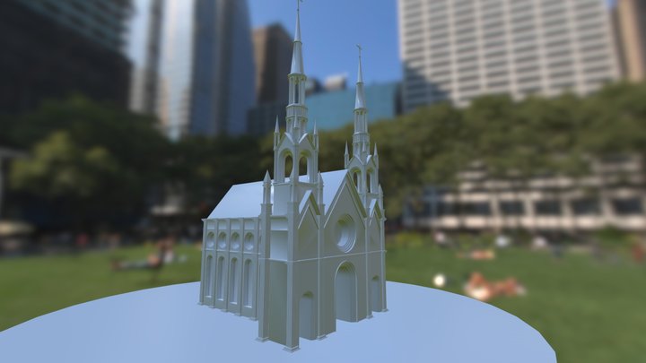 cathedral 3D Model