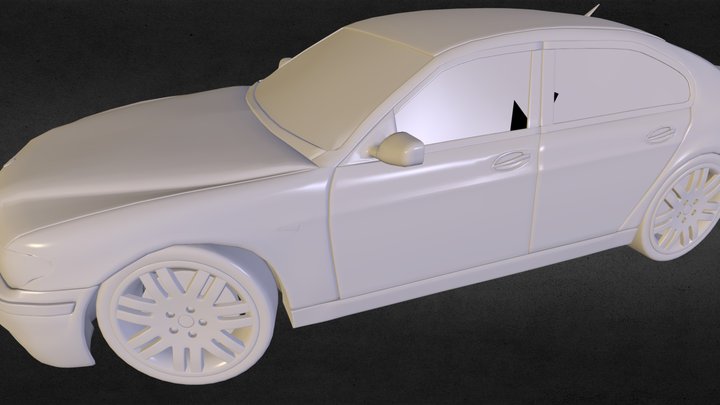 bmw7.obj 3D Model