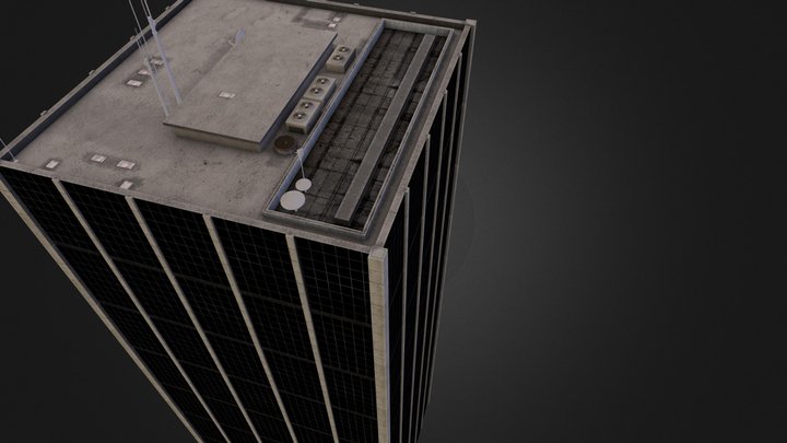 Skyscraper 0002 3D Model