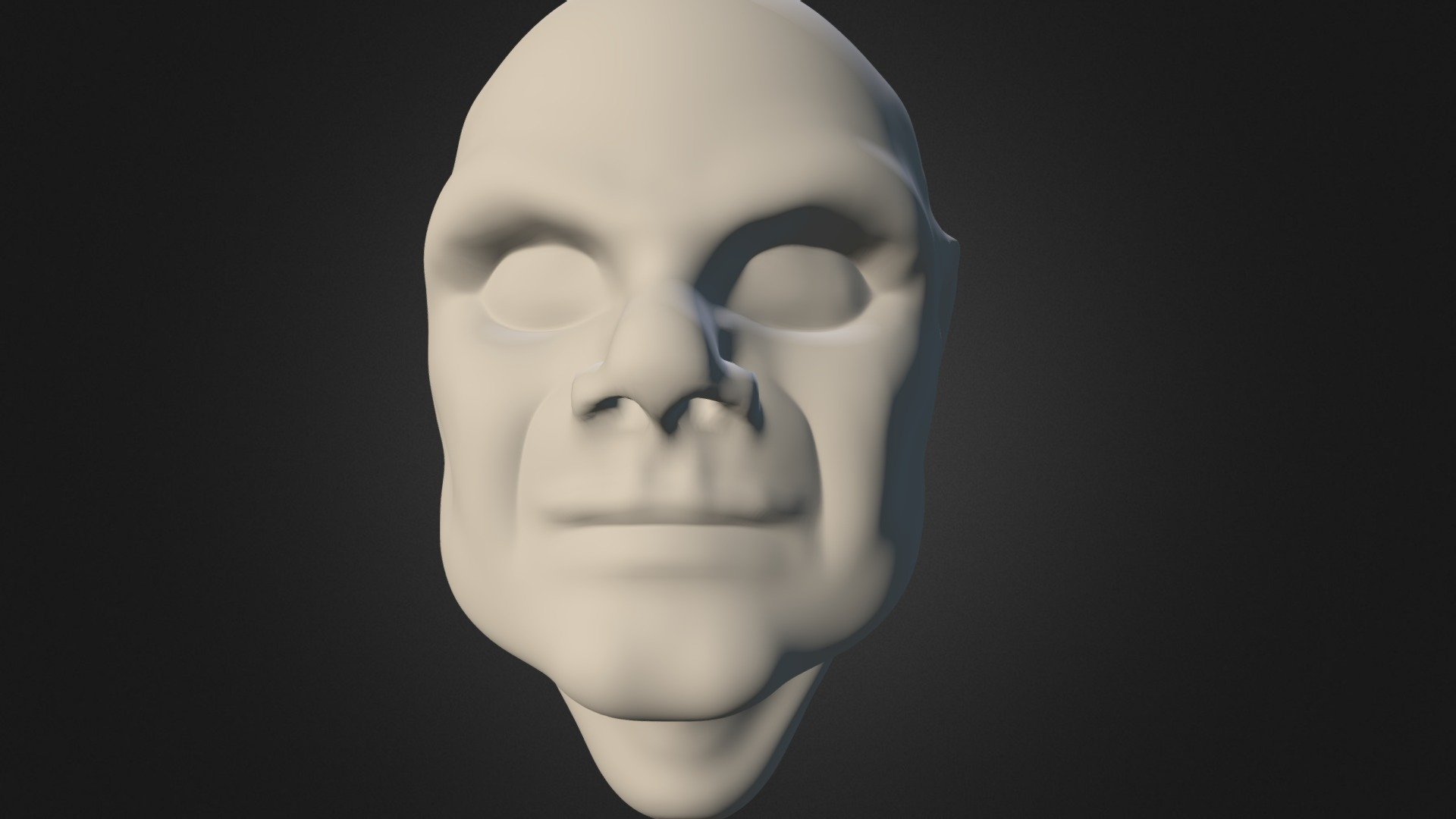 Head Sculpture 3D model by nathan.connell [yPc9wXw] Sketchfab