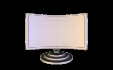 OLED TV 3DS.obj 3D Model
