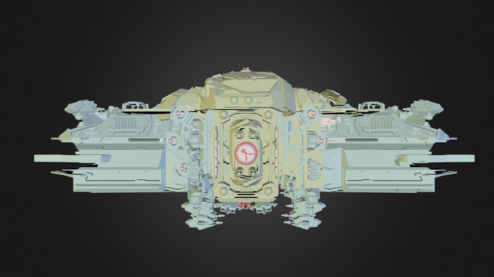Ship 3D Model