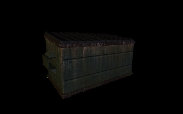 Dumpster 3D Model