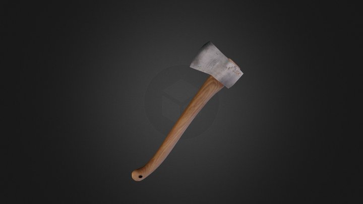 Wood axe 3D Model