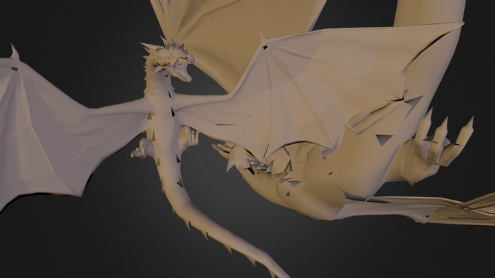 duel naga 3D Model