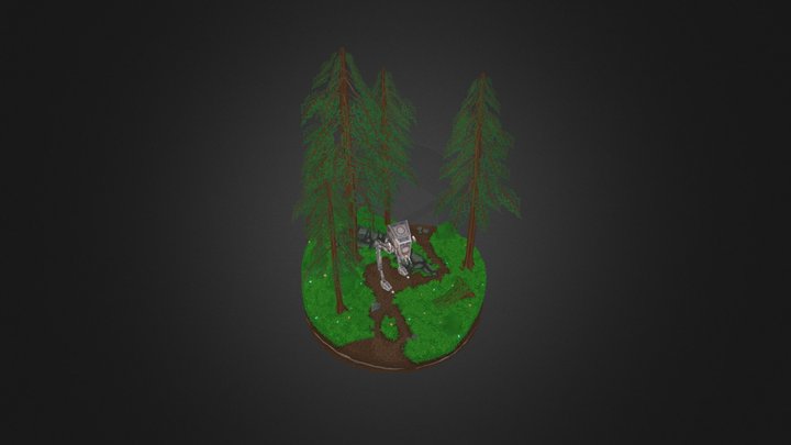 AT-ST 3D Model
