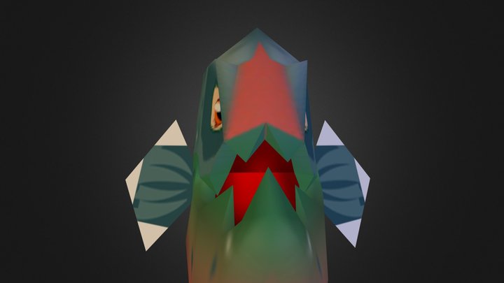 piranha 3D Model