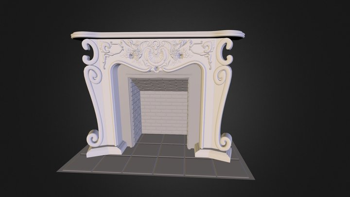 FirePlace_sketchfab.blend 3D Model