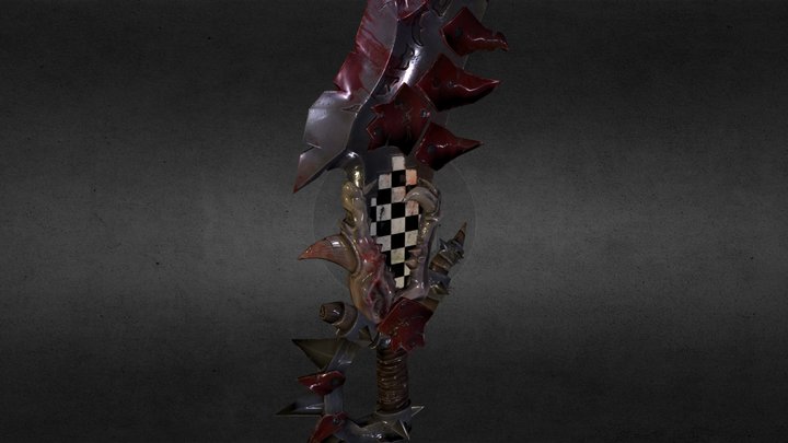 Fantasy Sword 3D Model