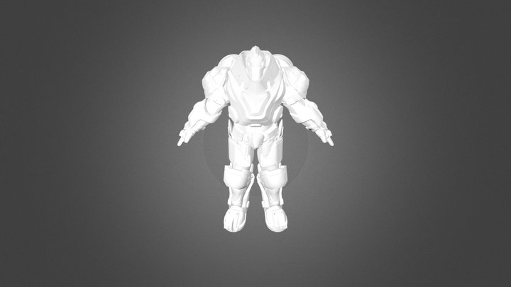 Planetside 2  terran MAX model 3D Model
