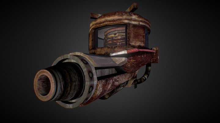 steam boiler weapon – Kostenloses 3D-Modell STL
